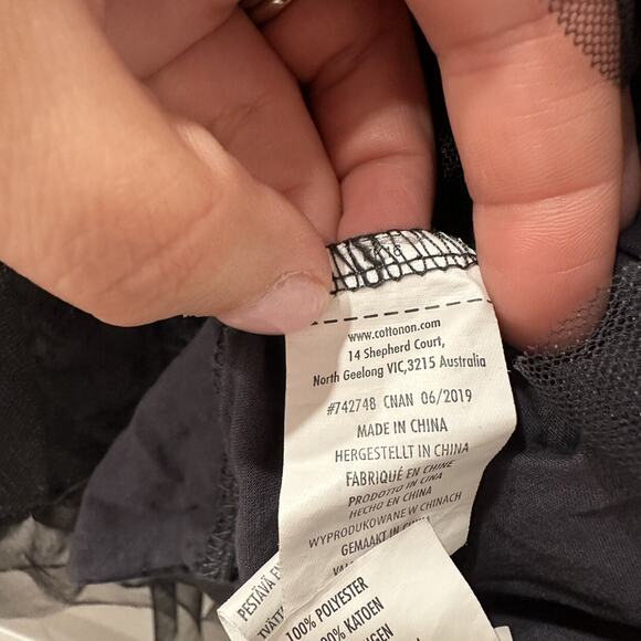 Cotton On Dark Grey Tulle Skirt - Picture 7 of 8